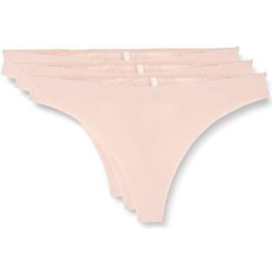 Only Tangas Femme, Sepia Rose/Pack : + 2 X Sepia Rose, XS