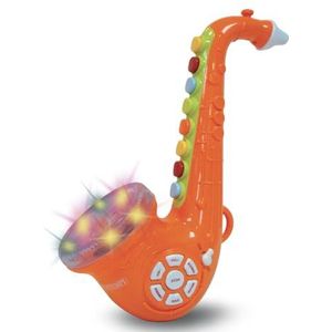 Bontempi TinySax-Baby Elektronische Sax voor de bassen van de toekomst, 95 x 160 x 320 mm, oranje, 36 3825