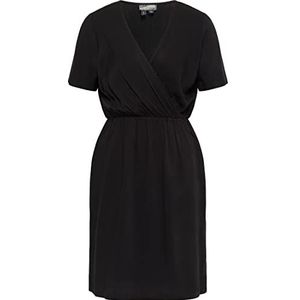 DreiMaster Vintage casual jurk voor dames, zwart.