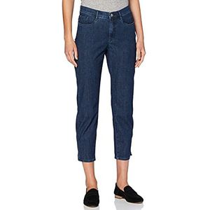 BRAX Dames Jeans Style Caro S Stretch katoen, Clean Dark Blue