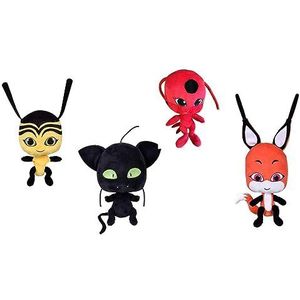 Bandai - Pluche dier Miraculous 15 cm - willekeurig model