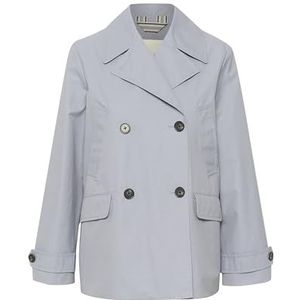 Part Two Part Two Damesjas Double-Breasted Casual Fit Hip Length Notch Lapel Outerwear Dames, Tradewinds