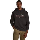 Tommy Hilfiger Hilfiger Center Stack Hoody Mw0mw38672 Hoodie voor heren, Zwart 660 910