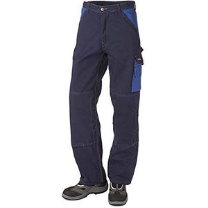 J.A.K. 920646112 Serie 9206 broek 65% polyester/ 35% katoen, marineblauw, 62 R (44/32) maat, marineblauw, koningsblauw.