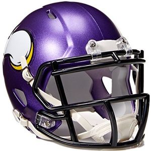 Riddell Revolution NFL Minnesota Vikings Speed Mini helm voor volwassenen, teamkleur, eenheidsmaat