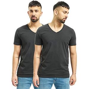Levi's T-shirt T-shirt voor heren (2 stuks), Jet zwart.