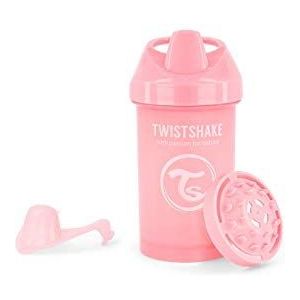 Twistshake 78273 Drinkbeker 300ml met fruit mixer, Pastelroze