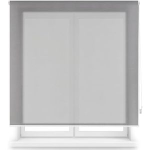 INTERBLIND Premium Screen Rolgordijn - Rolgordijn - Afmetingen 140 x 250 cm - Hoge breedte van reflecties en effectieve zonwering - Rolgordijn - Afmetingen stof 137 x 245 cm