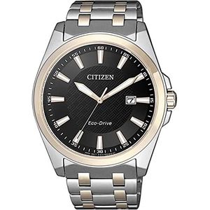 Citizen Eco-Drive analoog herenhorloge, Meerkleurig, Armband