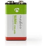 Nedis Oplaadbare Ni-MH batterij: Blo Que E 8,4 V, 250 mAh