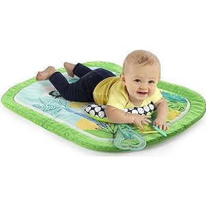 Bright Starts Easy Breezy Activiteitenmat voor baby's met 2 afneembaar speelgoed om mee te nemen, compact en machinewasbaar, pasgeborenen +