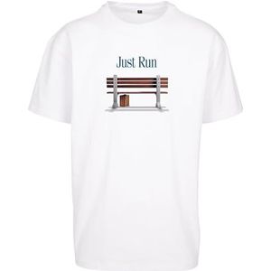 Mister Tee T-shirt unisexe Credits Oversize, Blanc., S