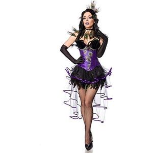 Mask Paradise Costume Peacock Girl 90 % polyester et 10 % élasthanne, taille 2XL 80151-085-028