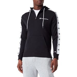 Champion Legacy American Tape Heavy Powerblend Terry Hoodie voor heren, zwart, S, zwart.