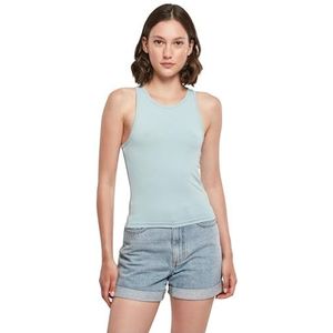 Build Your Brand Racer Back Top Caraco dames tanktop, Turkoois
