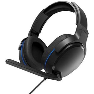 Wage Universele Gaming Headset, bekabeld, Zwart/Blauw