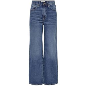 Only Onlhope Ex Hw Wide Dnm Add465 Noos Damesjeans, Medium Denim Blauw