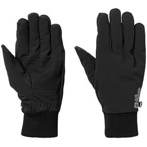 Jack Wolfskin Supersonic XT handschoenen, zwart, S, uniseks, zwart, S, zwart.