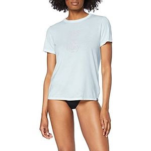 Hurley W Surf&Enjoy T-shirt voor dames, topaas mist