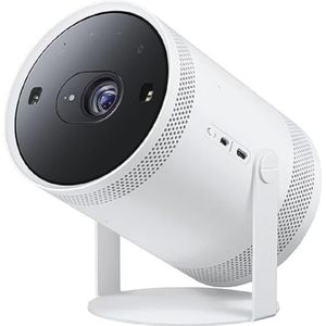 Samsung The Freestyle draagbare led-schijnwerper (SP-LFF3CLAXXXE), all-round design design, automatische configuratie, 360° geluid [2023]