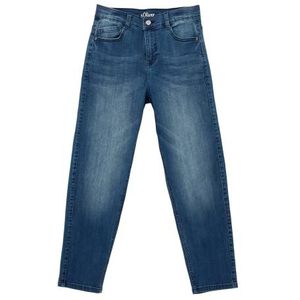 s.Oliver Junior Hose, Tapered Leg Pantalon Jeans, Jambe effilée, Blue, 134 Garçons, bleu