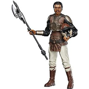 Star Wars Hasbro The Black Series Archive, Lando Calrissian (ontwijkingsbewaker), 15 cm verzamelfiguur, De terugkeer van de Jedi F4364, meerkleurig