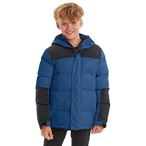 Killtec Gewatteerde jas met capuchon, meisjes, koningsblauw, 140, Royal Blauw