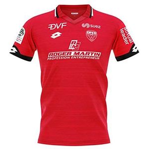 Dijon Football Côte d'Or Dfco Voetbalshirt voor heren, 2019/2020, Rood