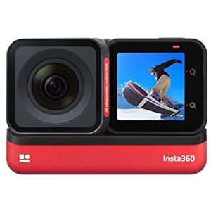 Insta360 One RS 4K Edition Waterdichte actiecamera 4K 60fps met FlowState stabilisatie, foto 48MP, HDR Active, AI Edition
