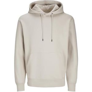 Jack & Jones Jjestar Basic Hoodie voor heren, Lichtbeige