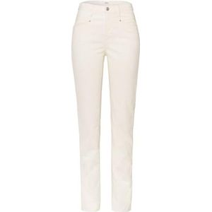 BRAX Style Mary New Corduroy damesbroek, Ivoor