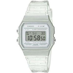 Casio Collection Digitaal horloge, uniseks, Transparant