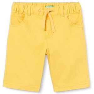 United Colors of Benetton Bermuda 4kv9g900p Shorts Kinderen en jongeren (1 stuk), Zonnebloem geel 915
