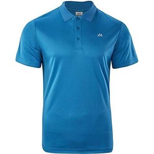 martes Nodim Poloshirt voor heren, Fransblauw/reflecterend, M, Frans blauw/reflecterend