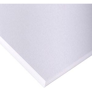 Clairefontaine - Ref 1714C - tekenpapier wit (50 vellen) - A3 (29,7 x 42 cm) - papier 200 g/m², pH-neutraal, zuurvrij, geschikt voor schetsen en tekenen