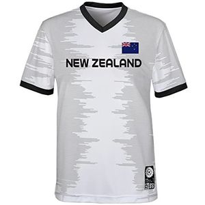 FIFA T-shirt de l'équipe officielle 2023 pour femme, unisexe, coupe du monde des femmes, t-shirt New Zealand (1 pièce)