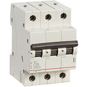 Legrand, 4 stuks C25A C25A / 30mA C specificatie 30mA 3-polig 230/400, 419237