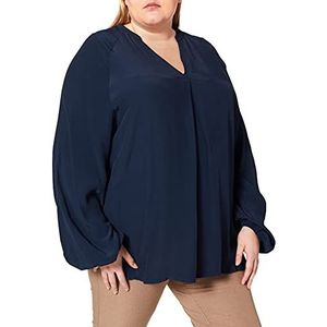 Esprit 081EE1K386 T-Shirt, Bleu Marine, 52 Femme