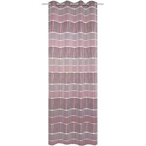 Home Fashion Lusstroken van polyester, 245 x 140 cm, bordeauxrood