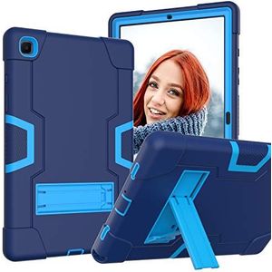 Galaxy Tab A7 hoes, Samsung A7 hoes met geïntegreerde standaard voor Samsung Tablet A7 10.4 (SM-T500/T505/T507) marineblauw