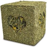 JR FARM Grote hooikubus met bloemen, 450 g