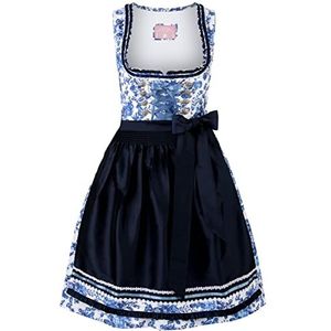 Stockerpoint Dirndl Nikola Jurk voor speciale gelegenheden voor dames, Blauw