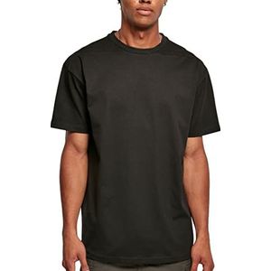 Urban Classics Heren T-shirt met logoprint, 2 kleuren, XS tot 5XL, zwart.