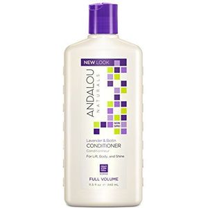 Andalou Naturals Lavender & Biotin Conditioner - Lavendel en biotine - Maximaal volume - voor fijn, levenloos haar, dunner wordend haar, 340 ml