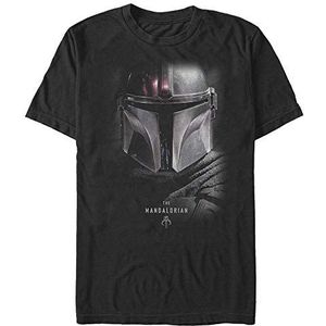 Star Wars Unisex Hero Shot Organic T-shirt met korte mouwen, zwart, XL, SCHWARZ