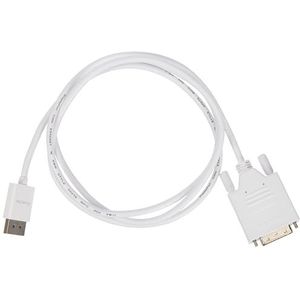 PureLink DisplayPort naar DVI-kabel, WUXGA resolutie 1920 x 1200, vergulde contacten, 1,50 m, wit