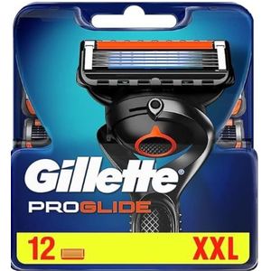 Gillette Fusion 5 ProGlide scheermesjes met precisielemmet en gladde coating, 12 reservemesjes