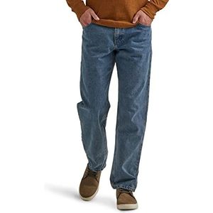 Wrangler Authentics Classic Relaxed Fit Flex Jeans voor heren, Delavé