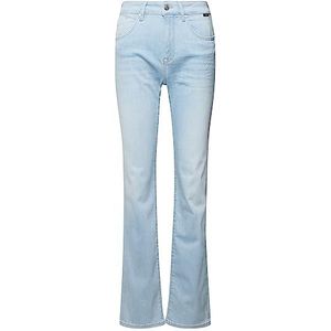 Mavi Kendra dames jeans straight fit, blauw, 28W / 38L, Blauw