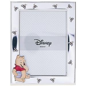 VALENTI & CO. - Disney Baby - Winnie de Poeh - zilveren fotolijst voor kinderen, cadeau-idee voor doop, geboorte of verjaardag (13 x 18 cm)